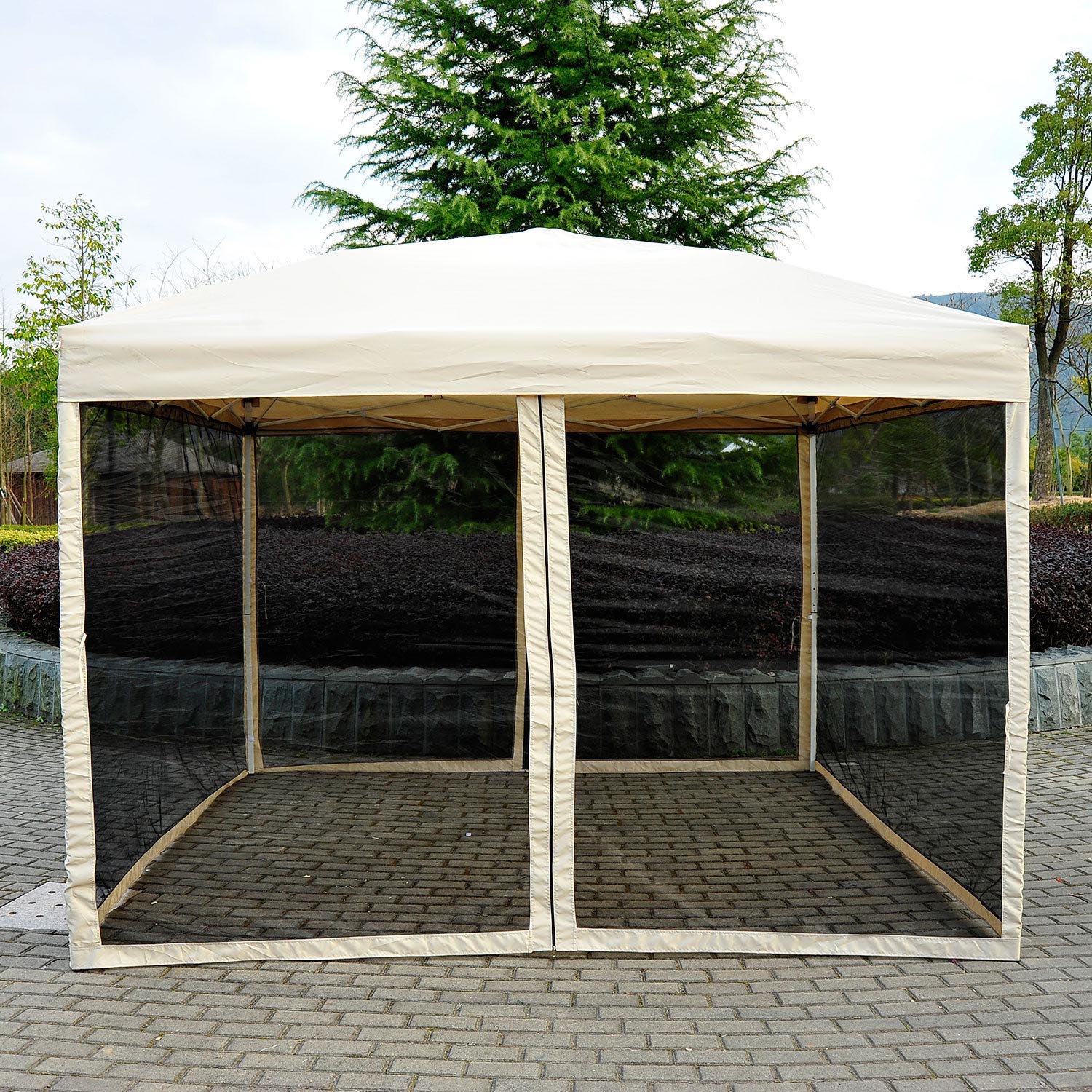 10x10 Screened Gazebo Tent