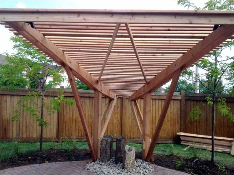 Covering a Pergola with Fabric