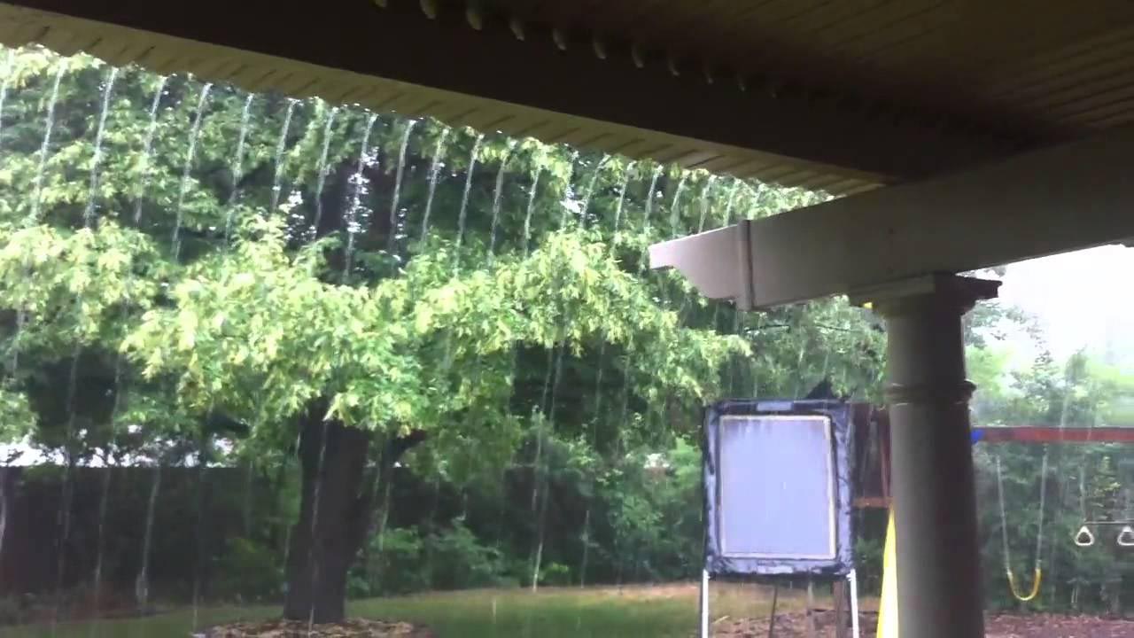 DIY Pergola Rain-cover