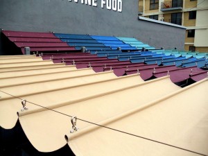 DIY Retractable Canopy Pergola