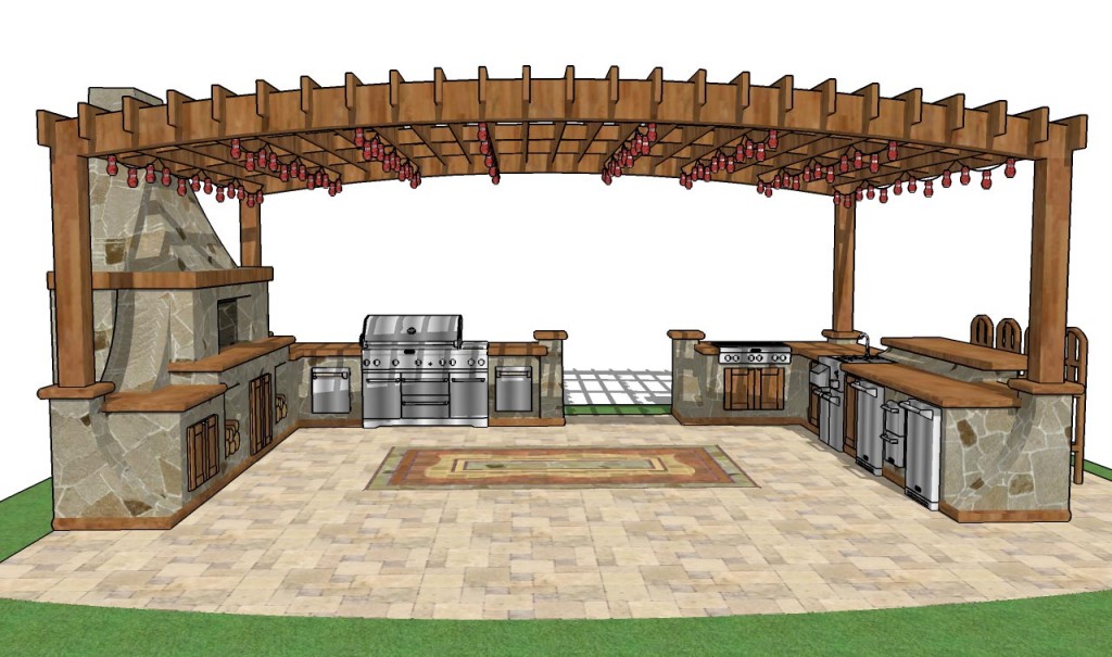 Free Rectangular Gazebo Building Plans | Pergola Design Ideas