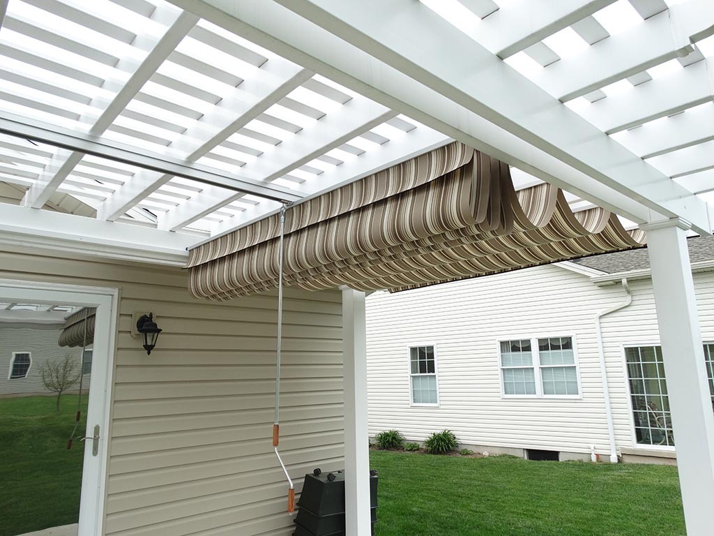 Pergola Retractable Shade Covers