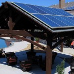 Solar Panel Pergola Roof